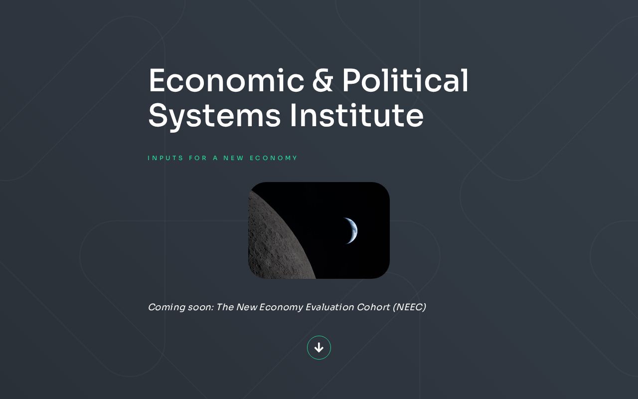 0369　THE POLITICAL ECINOMY OF EVALUATION Economic and Political Systems Institute